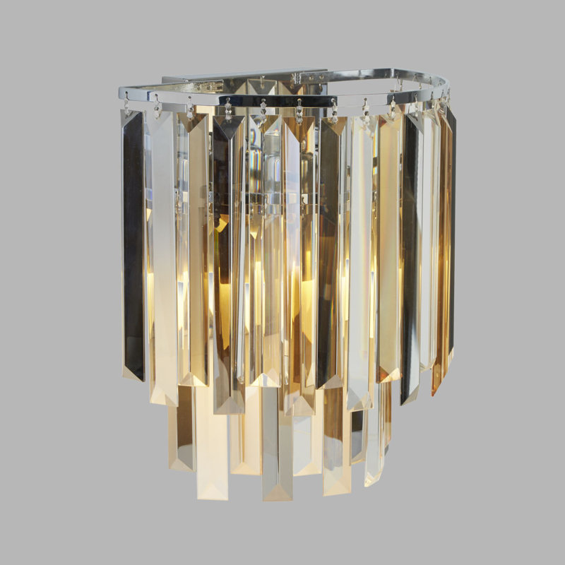 Clarissa Mild Steel Flush Mounted Sconce