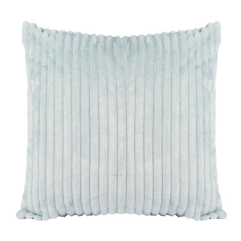  Faux Fur Throw Pillow, Spa