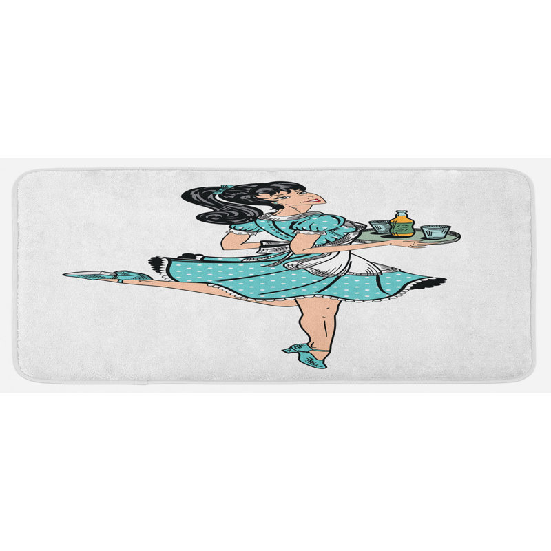 Tapis de cuisine Pin Up Girl