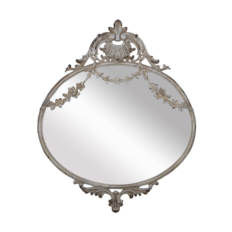 Eisenhauer Metal Oval Wall Mirror
