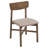 Naoma 5-piece 59-inch Wood Dining Set Natural Walnut-107231606-107231605