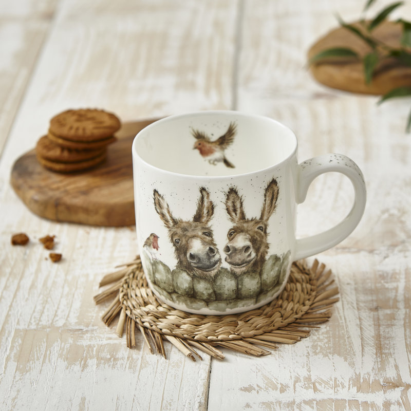 Wrendale Designs, Fine Bone China - Hee Haw (Donkey) Mug