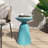 Outdoor Metal End Table -Large