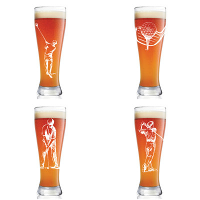 Nias 16oz. Handmade Pilsner Glass Set