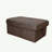 Brown Storage Ottoman
