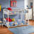 Kutcher Twin-over-Twin Iron Standard Bunk Bed -696946534