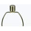 Lighting, 27 po, lampe de table, céramique grise, abat-jour beige, contemporain