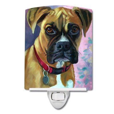 Boxer Ceramic Night Light