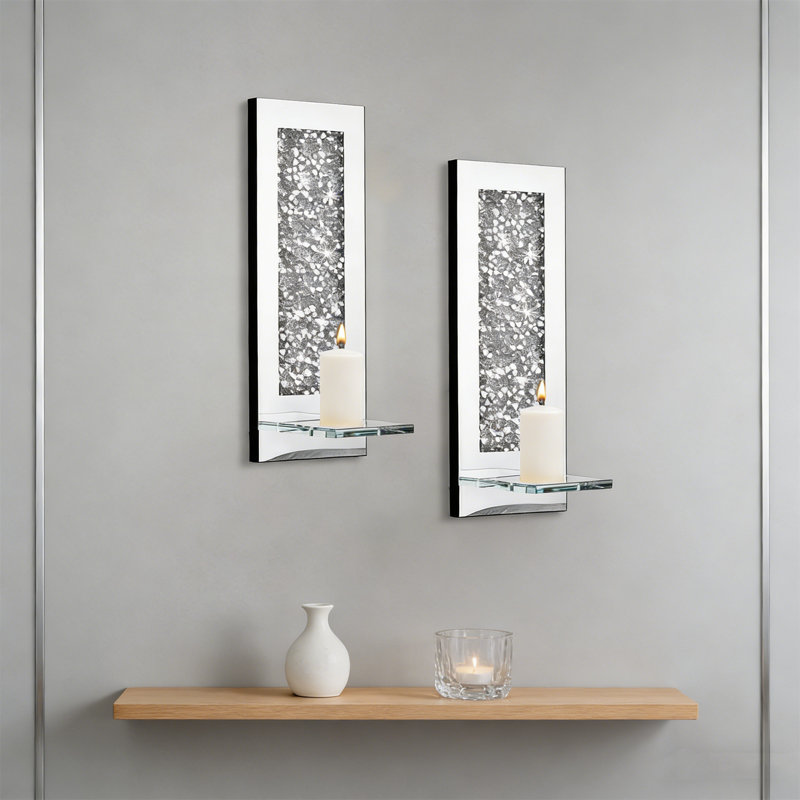Metal Wall Candelabra
