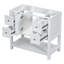 Base de meuble-lavabo avec 4 tiroirs et portes à fermeture douce (sans lavabo)-102756244