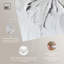 Art mural blanc élégant sur toile White Butterfly par Art Remedy-104345187-104345189
