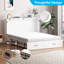 Grand lit escamotable avec charge USB, capacité de 1000 lb, sans matelas