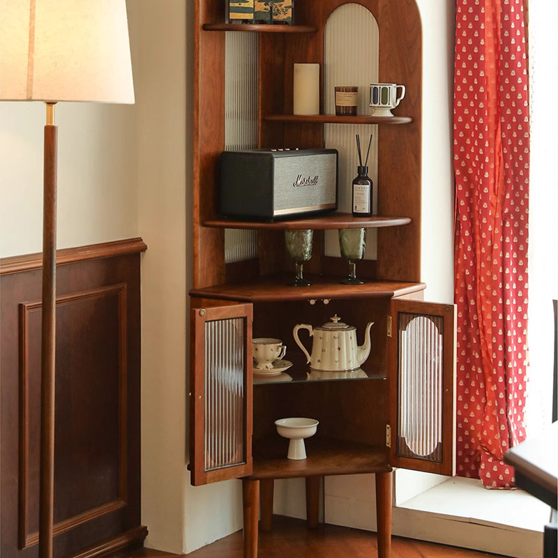Bibliothèque d'angle de style français