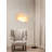 Light Luxury Style Paper & Stainless Steel Floor Lamp
