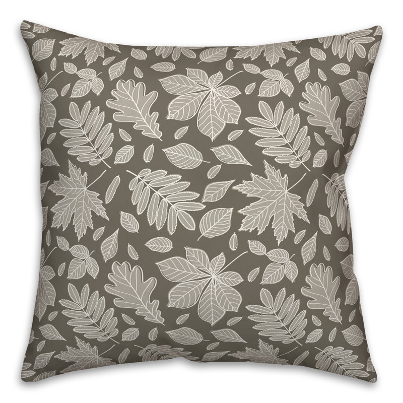 Floral Throw Pillow, 20" H x 20" W