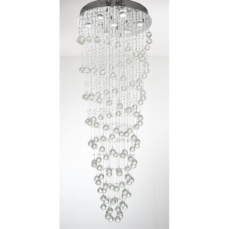 Double Tourbillon goutte cristalline lumière 7 Montage encastré