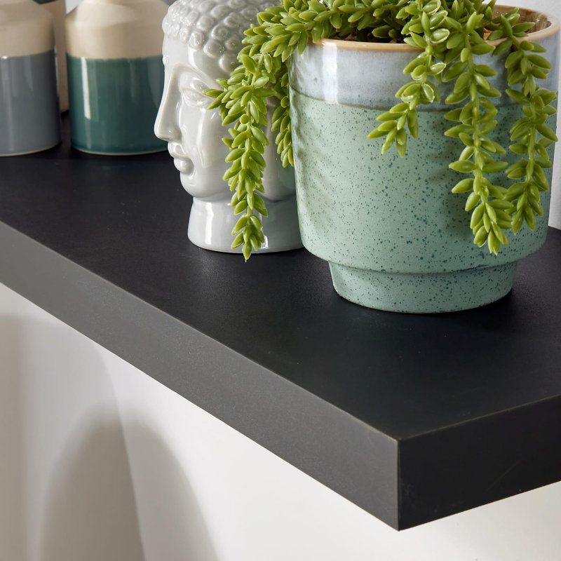 Tayshia 2 Piece MDF Floating Shelf, 80cm