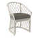 Chaise avec accoudoirs Raleigh