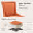 Solid Wood Fabric Upholstered Dining Chairs Kitchen Chairs-2133233306-2114706263