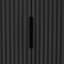 Armoire de rangement avec poignées en métal et porte à rayures verticales-1850780504
