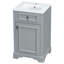 Meuble-lavabo simple 20 po avec comptoir en céramique-900246922