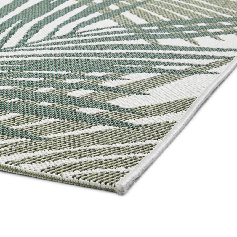 Amarhi Rectangle Floral Flokati Indoor / Outdoor, Rectangle 120 x 170cm