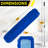 Gritt Commercial All-In-One Microfiber Dust Mop Set With Telescopic Handle, Pack of 4-113675800