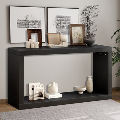 Console moderne moderne de 59,4 po pour les entrées, canapé console