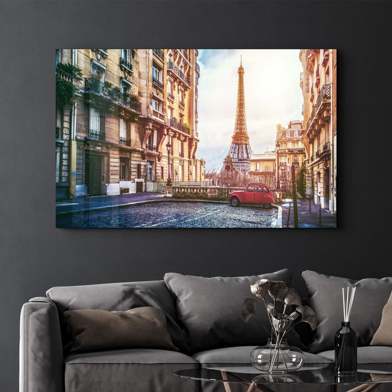 Elegant Tempered Glass Wall Art Painting, 13.8 x 21.7 inches | 100% Tempered Glass, Thickness: 0.16 inches | UV Printed for Vibrant Colors | Perfect for Home Decor, Living Room, & Office Spaces