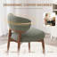 Chaise rembourrée en bois massif-1071630924