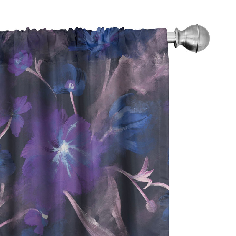 Room Darkening Curtain Pair, 28" W x 95" L