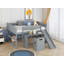 Lit mezzanine double bas pour enfants Caulkins-30985817