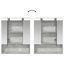 W H Wall Mounted Required Medicine Cabinet Mirror 2-1072544246-1072544244