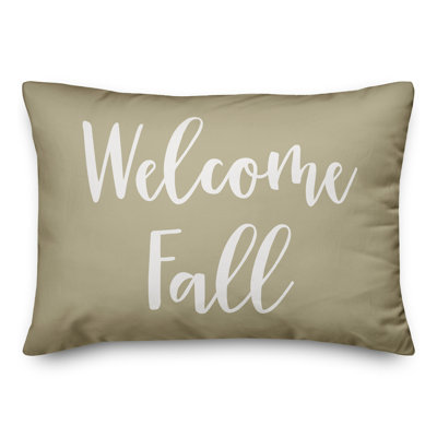  Housse de coussin rectangulaire Welcome