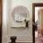 Rustic Round Wall Mirror