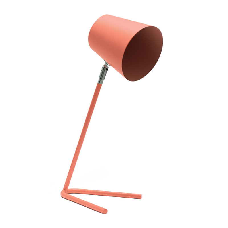 Rikkilee Metal Desk Lamp, Pink