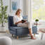Chaise convertible en polyester Mikell-1670093450