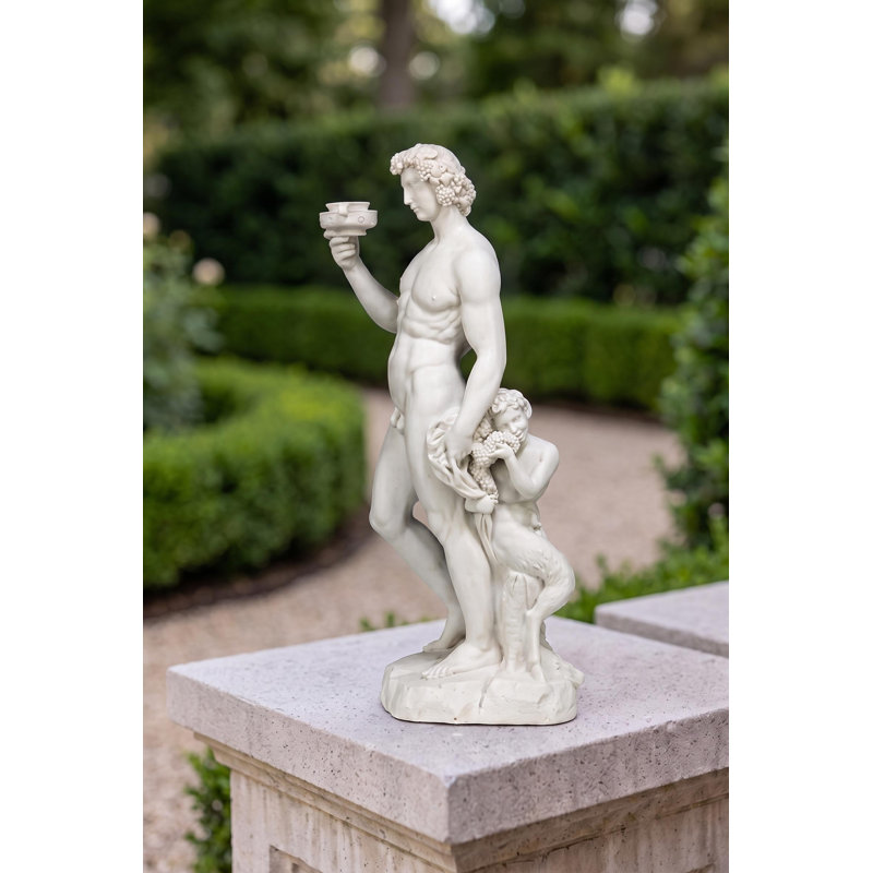 Statue Bacchus, dieu romain du vin