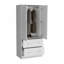 Armoire 2 portes et 2 tiroirs Taly - blanc-1290938837