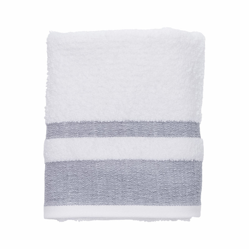 Rizal Midweight Hand Towel, Anthracite Grey