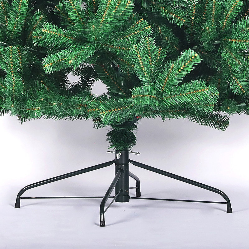 Sapin de Noël artificiel en sapin naturel en PVC pliable 7,5 pi