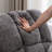 Batholo 42.9" Wide Modern Manual Glider Upholstered Recliner-71248621