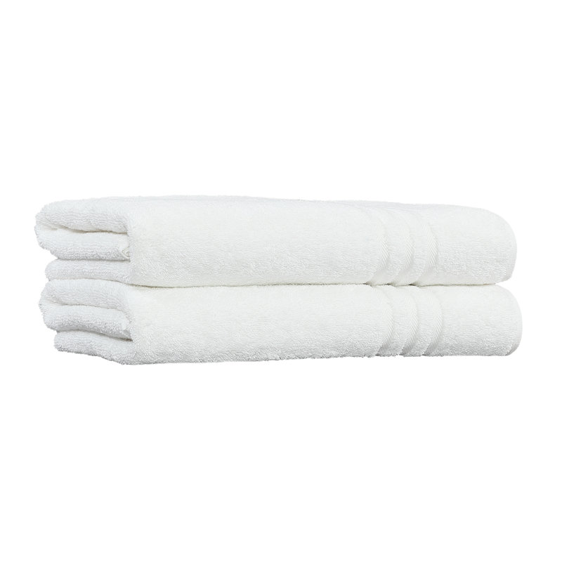 Denzi Midweight Bath Towel, White