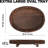 Wooden Decorative Tray-16×11.8In Wood Beaded Coffee Table Decor Tray,Rustic Farmhouse Decor Tray For Living Room,Bathroom,Kitchen Dining Table,Serving Tray Home Decor