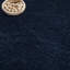 Tapis bleu marine en polyester tissé à la machine Brelee-1427962969
