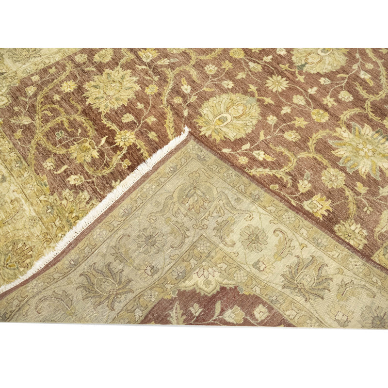 Tapis oriental fait à la main 8 x 10 po Peshawar
