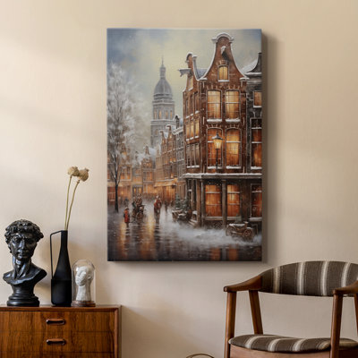 Christmas Holiday Art DLXVIII -Custom Wrapped Gallery Cavas