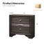 Table de chevet moderne avec 2 tiroirs-1598084606