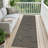 Modern Runner Rug for Hallway 2x6 Striped Easy Jute Rug with Non-Slip Backing, Washable Geometric Stain-Resistant Kitchen Runner-676948593-676948602