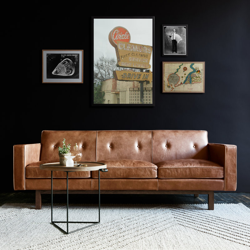 Embassy Sofa, Canyon Whiskey Top Grain Leather